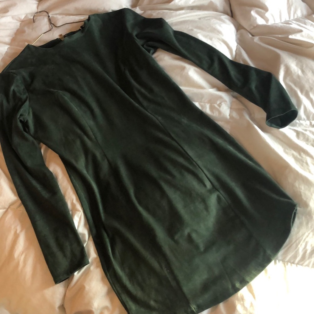 GREEN WINDSOR DRESS